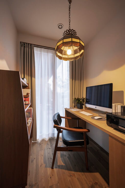 ウチとソトがつながる平屋・ワークスペース