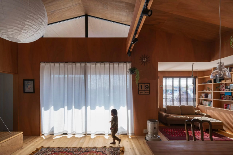 懐かしさと洗練が同居する平屋_LDK