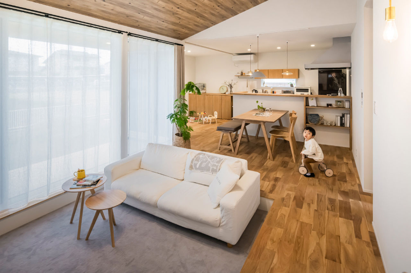 こだわりが随所に光る平屋_LDK